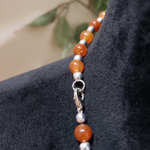 Women's Fashion Chunky Charm Beaded Big Pendant Choker Necklace w/ Lobster Clasp - Picture 7 of 7